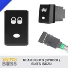 REAR LIGHTS (Symbol) BLUE LED Push Switch Suit ISUZU D-MAX MUX 2012-2018 12v