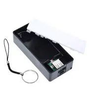 5600mAh 2X 18650 USB Power Bank Battery Charger Case DIY Box For Smart Phone MP3 Electronic Mobile Charging