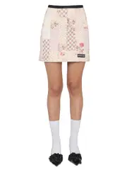 [Marine Serre] Marine Serre-Mini Boutis Skirt-Donna 34