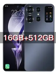 2024 new s24 Ultra smartphone 5g original 7.0 inch mobile phones 16GB+1TB global smartphone android13 free shiping cell phones Black 16G 512GB