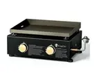 Gourmet 2-Burner Portable Propane Gas Grill TableTop Griddle for Outdoor