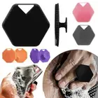 2 in 1 Silicone Body Shower Scrubber Wash Exfoliator Brush Scalp Massager /