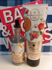 Bath & Body Works - Aromatherapy Rose Tangerine Tea - Mist/Cream