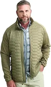 [HUK] Men's Scale Hybrid, DWR Performance Fishing Jacket