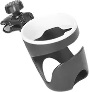 SWOOMEY 1Pc Stroller Cup Holder Trolley Bottle Rack for Beverage Bottles Durable Compact Design for Black