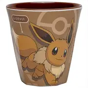 Tees Factory 7009223 Pokemon Melamine Cup, Eevee, 9.1 fl oz (270 ml)