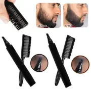 Beard Filling Pen Kit Salon Hair Engraving Styling Eyebrow Tool YR