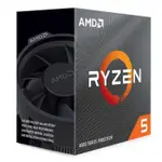 AMD RYZEN 5 4600G 處理器與 RADEON 顯卡 6CORE 12THREAD