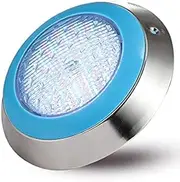 Stainless Steel Ip68 Led Swimming Pool Light 35W 45W Blue Waterproof Lamps Underwater Lights AC12V RGB Changeable Piscina lamp-Warm White AC DC12V_18W D300xH70mm