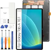 For Samsung Galaxy Tab S7 FE T730 Screen Replacement, SM-T730 SM-T733 SM-T736 12.4 inch LCD Display Touch Screen Digitizer Assembly for T730 LCD Screen with Tools