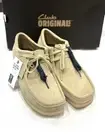 Clarks, Wallabee, Men Shoes, Color Maple Suede, Size 8