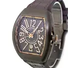 Franck Muller Vanguard 41mm Titanium and Rose Gold Grey Dial V41 SC DT TT BR 5N