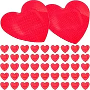 Healvian 150 Pcs Heart Shaped Bandages for Kids Waterproof Adhesive Bandage First Aid Sticker Bandages Abrasion Care Patches Resistant First Gauze Pad