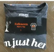 Mission Ridge Men’s “I’m Just Here For BOO’S” Halloween T-Shirt Ghosts Sz Small
