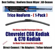 Super Premium NeoForm Wiper (Qty 1) fits 1990-96 Chevrolet C60/C70 Kodiak 16180 (for: Chevrolet)