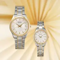 在飛比找蝦皮購物優惠-SEIKO精工 CS 城市情侶手錶 對錶(SUR468P1+