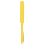 1Pcs Silicone Spatula Scraper 9.45" Reusable Non-Stick Spatulas Yellow
