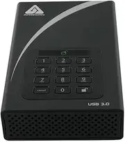 Aegis Padlock 4 TB DT 256-bit Encryption USB 3 Hard Drive (ADT-3PL256-4000)