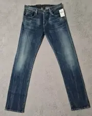 COH Citizens Of Humanity The Core Slim Straight Fit Blue Jeans 32 X 34 NWT NEW