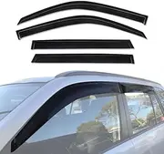 AUSGO Weathershields Compatible with Suzuki Grand Vitara 2006-2018, Weather Shields Window Visors Wind Deflectors Sun Rain Guard 4PCS Set