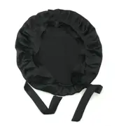 Woman Natural Silk Sleeping Cap Lightweight Breathable Help Sleeping Adult Night Protection Hair Adjustable Cap