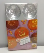 Wilton Mini Pumpkin Cake Pan Mold Halloween Jack-O'-Lantern – Makes 6 Cakes New