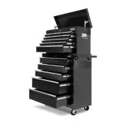 NNEDSZ 14 Drawers Toolbox Chest Cabinet Mechanic Trolley Garage Tool Storage Box