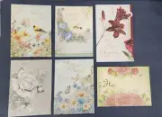 Lot of 6 Catholic Charity Assorted Greeting Cards SACRED HEART SOUTHERN MISSIONS