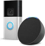 Ring Battery Video Doorbell Plus and Echo Pop | Charcoal