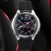 Casio AQ-163W-1B2 Mens World Time Yacht Timer Analog Digital 5 Alarms Watch New