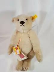 Vintage Teddy Bear Jointed 12” Steiff 0157/32 Replica 1904