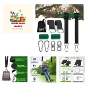 30FT Extra Long Tree Swing Straps Holds 5000 lbs Set of 2, Tree Swing Hanging...