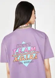 [x-Girl] Team XGirl Short Sleeve Tee Dress