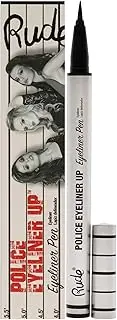 Rude Cosmetics Police Eyeliner Up Eyeliner Pen - Bail Bond For Women 0.017 oz Eyeliner