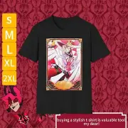 Hazbin Hotel Lucifer Morningstar Charlie Alastor Unisex Softstyle T-Shirt