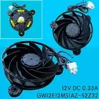For Haier BCD-251WDBD.GW12E12MS1AZ-52Z32 DC Refrigerator Freezer Fan 12V 0.33A