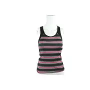 Champion Work Out Tank Shelf Bra XS Shirt Racer Back NWT Running Top Striped Wom