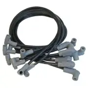 MSD 35653 Super Conductor Spark Plug Wire Set for SB Chevy Tower HEI, Black
