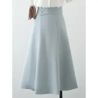 在飛比找ETMall東森購物網優惠-法式高腰顯瘦半身裙女夏設計感小眾西裝裙a字裙教資面試服裝裙子