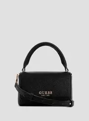 GUESS Women's Black Fedana Mini Top Handle Bag