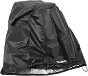 LOORGVEL Collapsible Camping Stroller Rain Cover Oxford Fabric Sun Rain Shield for Outdoor Garden Wagon