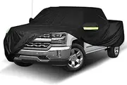MAIBAOYUAN 5-Layer All-Weather Waterproof Light-Weight Car Cover for Toyota Pickup Truck 1992-1995.Full Car Cover Outdoor Waterproof Sun Rain Snow Hail Protection (Black)