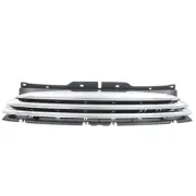 CAPA For 11-15 Mini Cooper w/o John Coop Work Front Grille Assembly Black/Chrome (for: Mini)