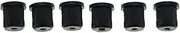 KAISH 6x Black Guitar String Through Body Ferrule 5/16" String Ferrules for Tele/Telecaster Made in USA