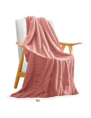 [SOGA] Thick Throw Blanket in Pink