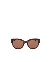 geometric sunglasses One size Brown