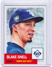Blake Snell Tampa Bay Rays 2018 Topps 1953 Living Set 107 from Week 36 Cy Young