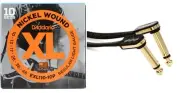D'Addario EXL110-10P + EBS EBS-PG18 Value Bundle