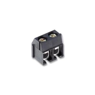 GA77409 PM5.08/2/90 BLK Weidmuller Terminal Block, Side Entry, 2Way