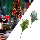 Artificial Pine Branches Christmas Green Branches Greenery Pine Picks